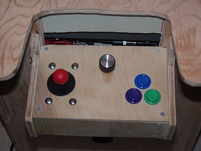 Player 2 control panel